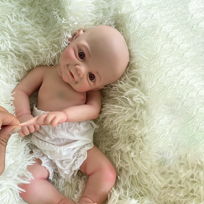 Soft 18 Inch Reborn doll Full Body Platinum silicone