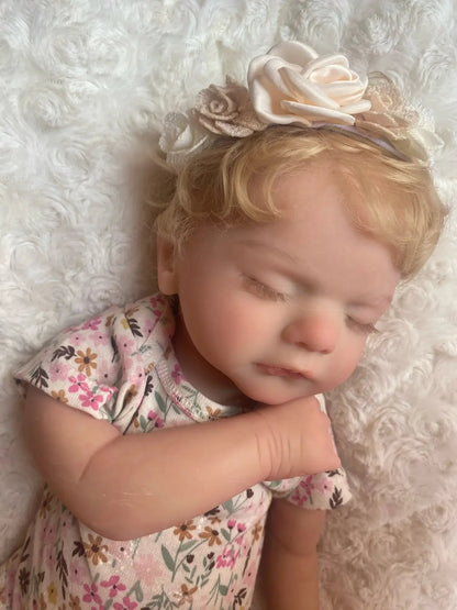 Lovely 18 Inch Silicone Reborn Girl Doll